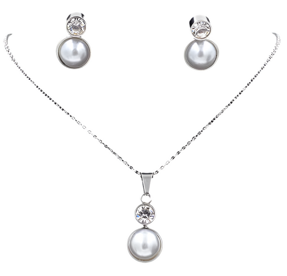 Elegant Faux Pearl Set (PENELOPE)