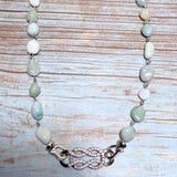 Amazonite Stone Necklace (DAPHNE-N)