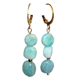 Amazonite Stone Jewelry Set (DESIREE)