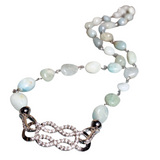 Amazonite Stone Necklace (DAPHNE-N)