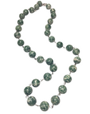 Green Spot Jasper Stone Necklace (SORENTO)