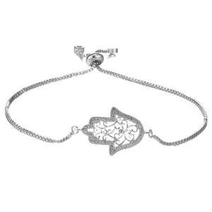 Hamsa Rhinestone Bracelet (YAFFA)