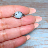 Amazonite Stone Ring Size 6.5 (DAPHNE-R1)