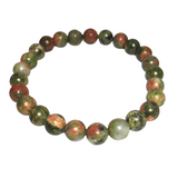 Men's Unakite Stone Bracelet