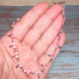 Pink Acrylic Anklet (LANE)