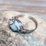 Amazonite Stone Ring Size 6.5 (DAPHNE-R1)