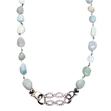 Amazonite Stone Necklace (DAPHNE-N)