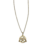 Celtic Knot Bronze Chain Necklace (RONAN)