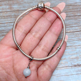 Aquamarine Stone Charm (Fits Pandora)