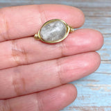 Labradorite Stone Ring Size 9.5 (MISHA-RG)