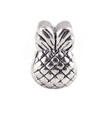 Pineapple Slider Bead Antique Silver Fits Pandora