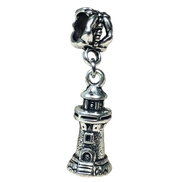 Lighthouse 3D Charm Bead (Fits Pandora)