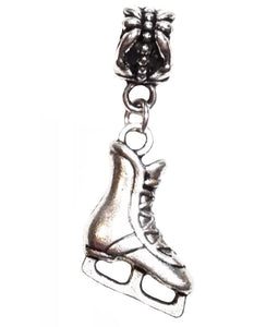 Hockey Skate Charm Bead (Fits Pandora)