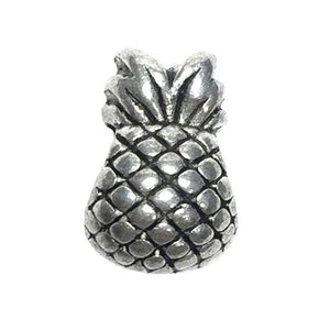 Pineapple Slider Bead Antique Silver Fits Pandora