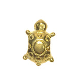 Turtle Slider Bead Yellow Gold Fits Pandora Charm Bracelet