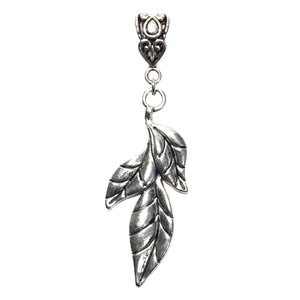 Leaf Cluster Pendant Silver