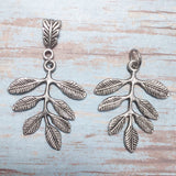 Leaf Branch Leaves Silver Pendant