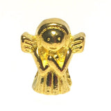 Guardian Angel Gold Slider Bead For Pandora Chain Charm Bracelet