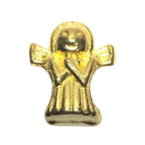 Guardian Angel Gold Slider Bead For Pandora Chain Charm Bracelet