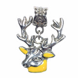 Color Reindeer Deer Bead Charm Fits Pandora Chain Bracelet