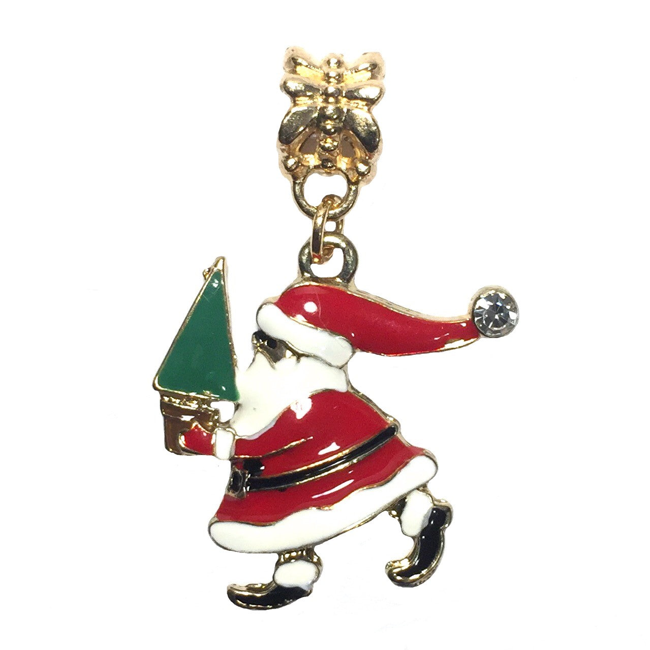 PAndora newest Santa Claus crystal charm