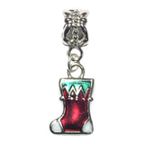 Christmas Stocking Charm Bead For Pandora Chain Bracelet