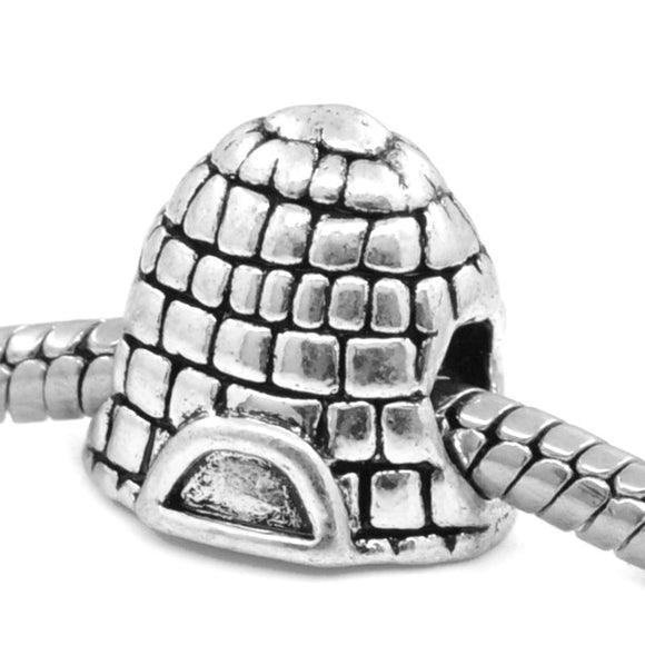 Igloo Slider Bead Charm (Fits Pandora)